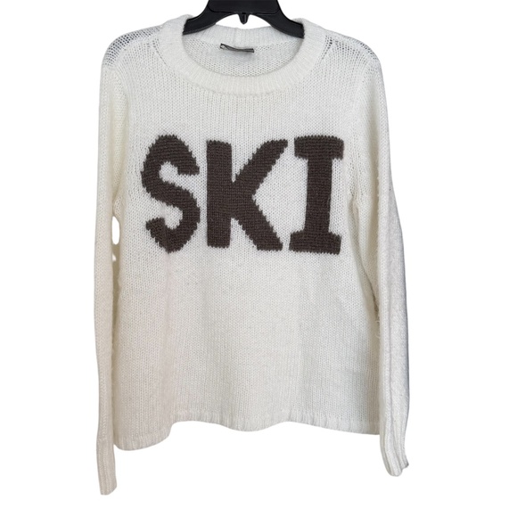 Wooden Ships Sweaters - WOODEN SHIPS Ski Pullover Sweater Wool Blend M/L